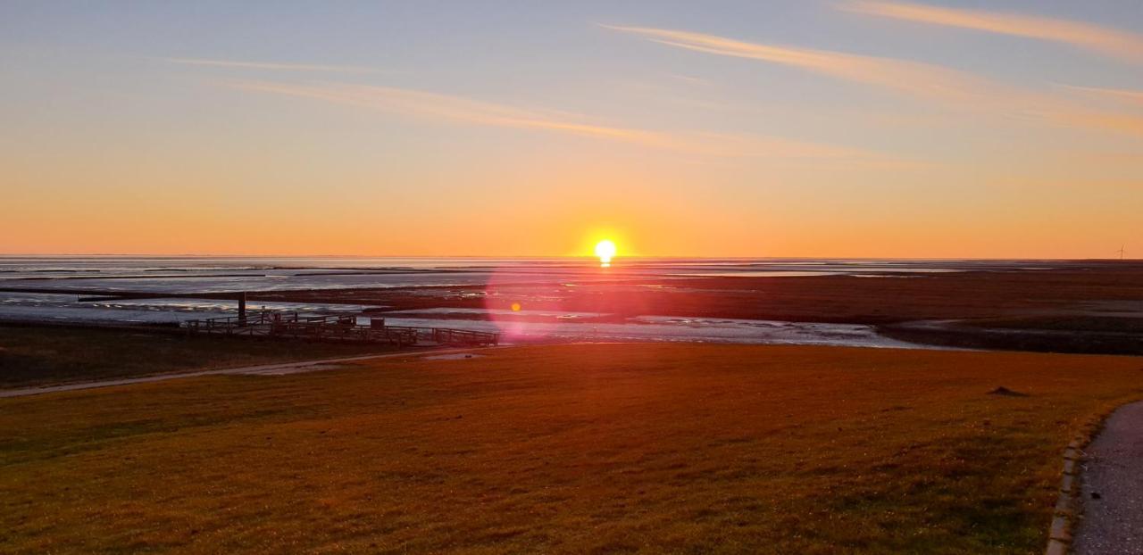 Wohnmobilstellplatz Hemenswarft An Der Nordsee - Meerblick Emmelsbüll-Horsbüll Kültér fotó