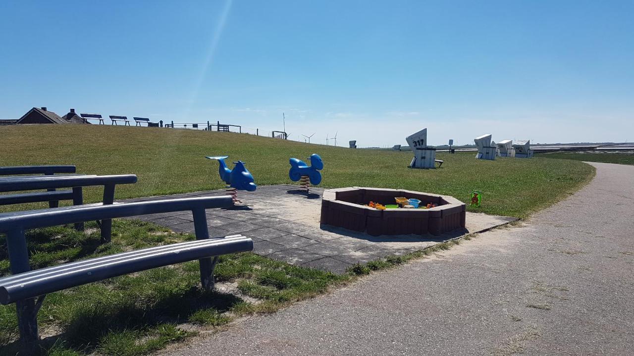 Wohnmobilstellplatz Hemenswarft An Der Nordsee - Meerblick Emmelsbüll-Horsbüll Kültér fotó