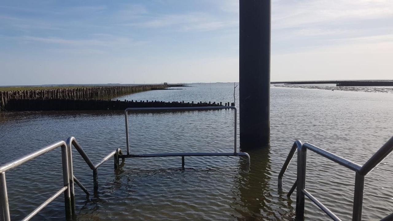 Wohnmobilstellplatz Hemenswarft An Der Nordsee - Meerblick Emmelsbüll-Horsbüll Kültér fotó