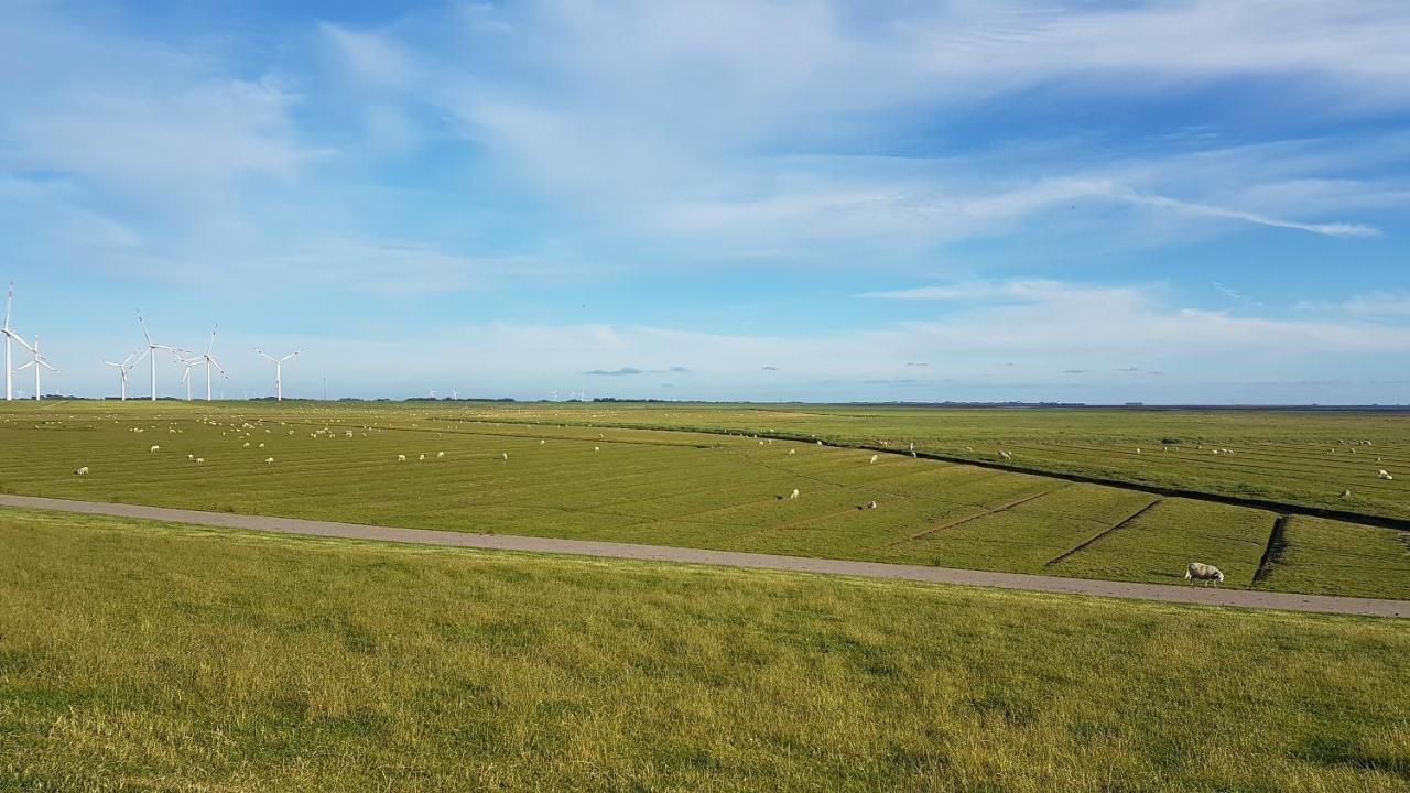 Wohnmobilstellplatz Hemenswarft An Der Nordsee - Meerblick Emmelsbüll-Horsbüll Kültér fotó